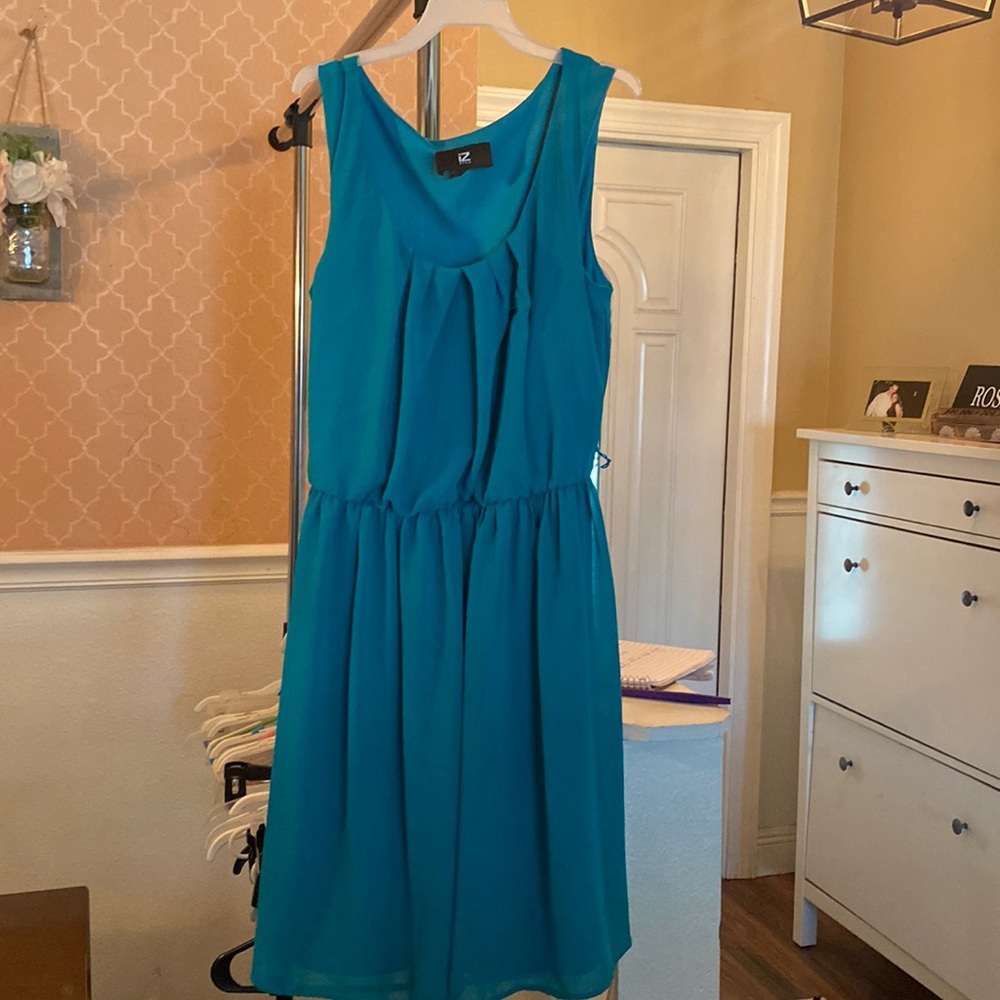 Teal girls dress size XS by Amy Byer